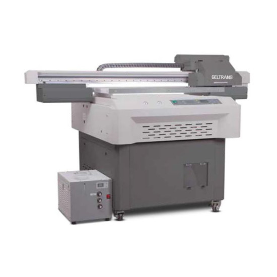 Geltransa 90 x 60 Flatbad UV Baskı makinesi 